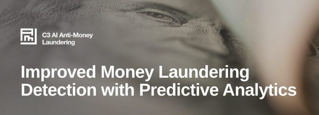c3 ai aml predictive analytics