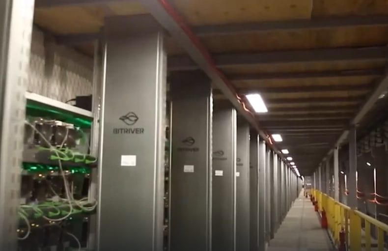 A BitRiver crypto mining facility.