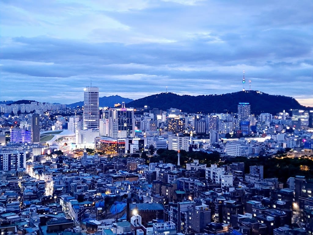 Seoul&rsquo;s Dongdaemun District.