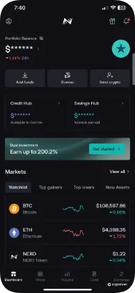 nexo app overview