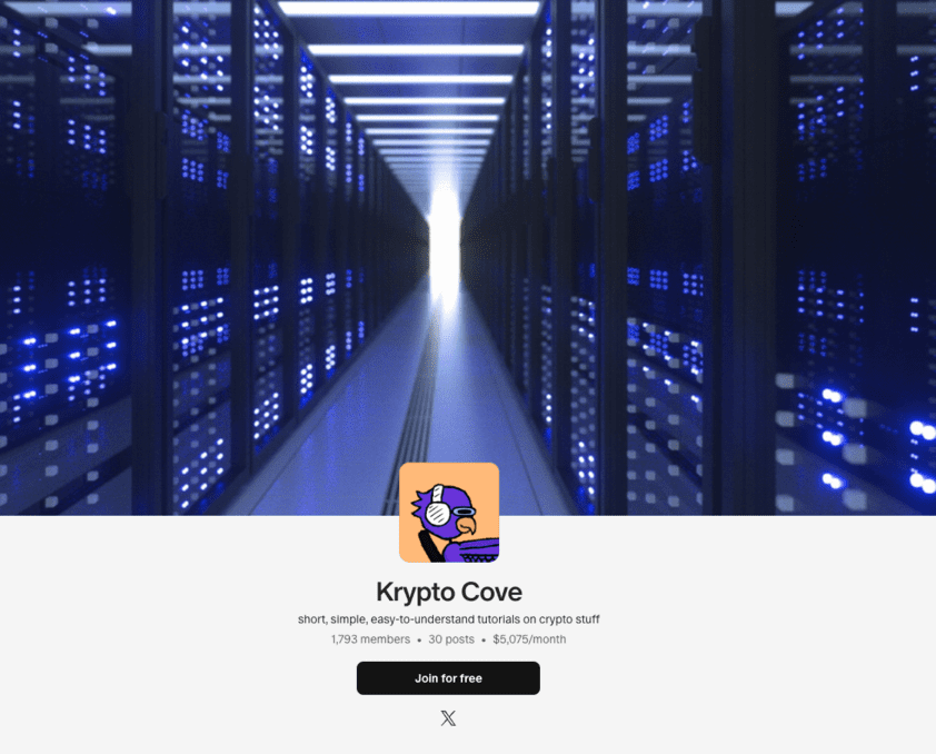 Krypto Cove Patreon group