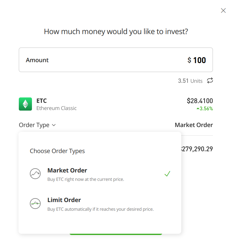 etoro buy etc order types