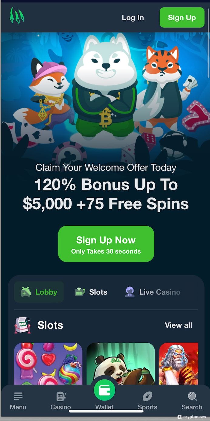 wild.io best vip crypto casino program