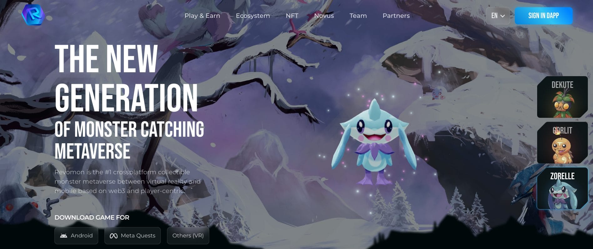 revomon is a good metaverse game