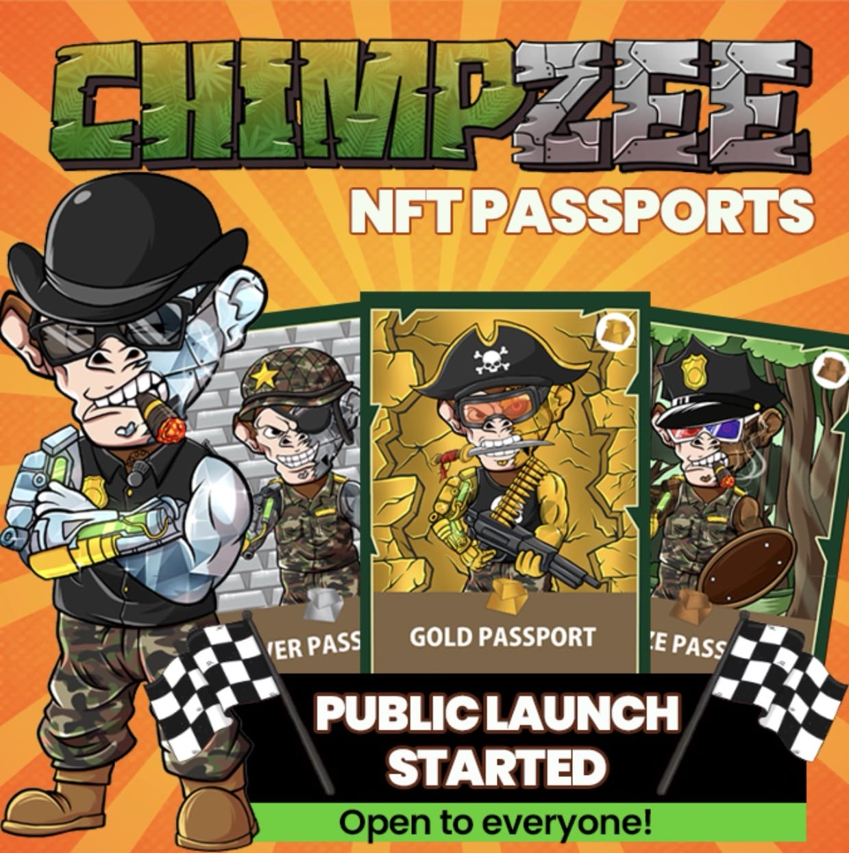 Chimpzee NFT Passports