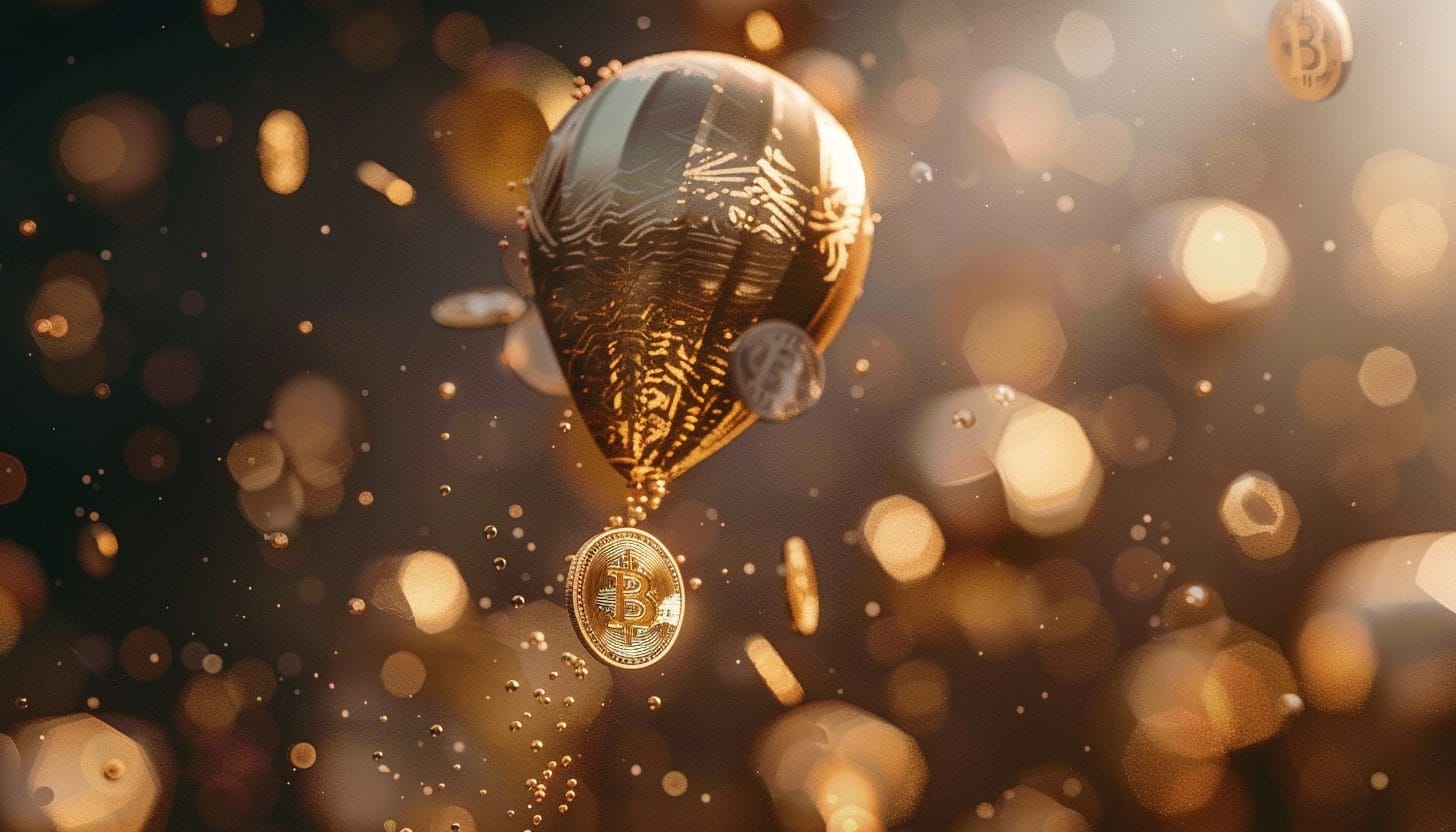Bitcoin being airdropped