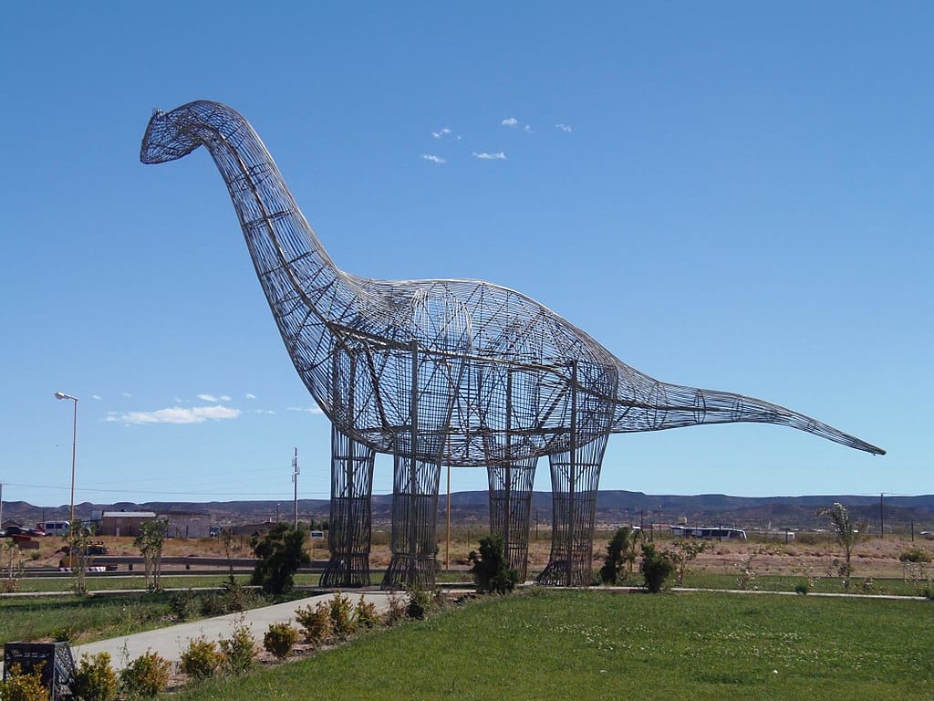 A popular landmark in Rincón de los Sauces, Neuquén.