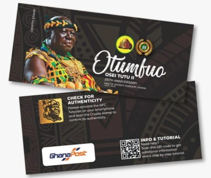 NFT stamp of Ghanaian King