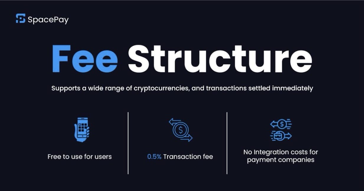 SpacePay Fee Structure
