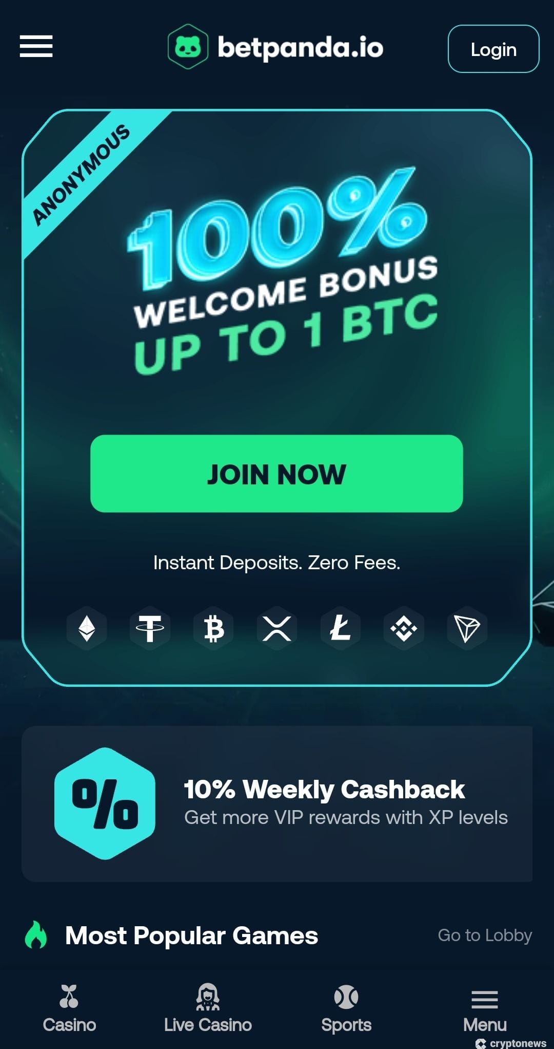 betpanda home