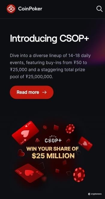 CoinPoker main