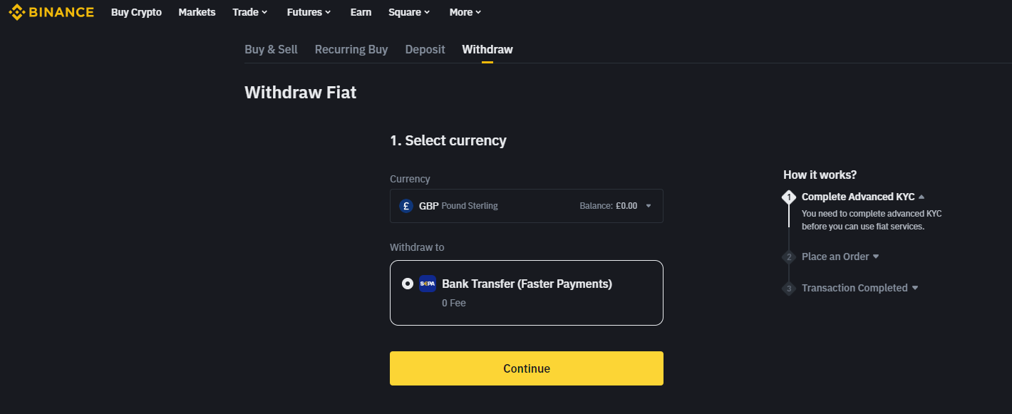 Bitcoin Binance