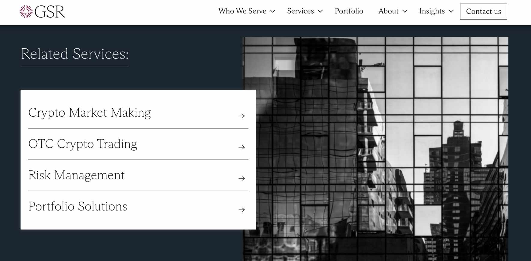 GSR Markets liquidity