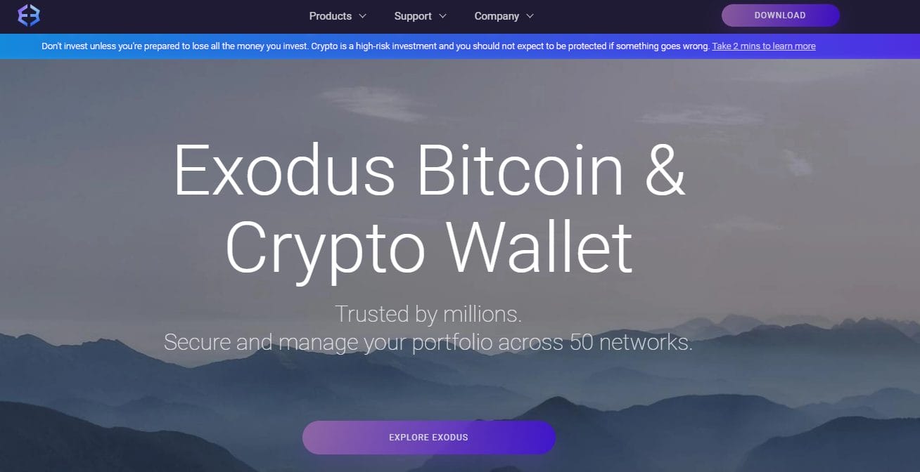 Exodus wallet