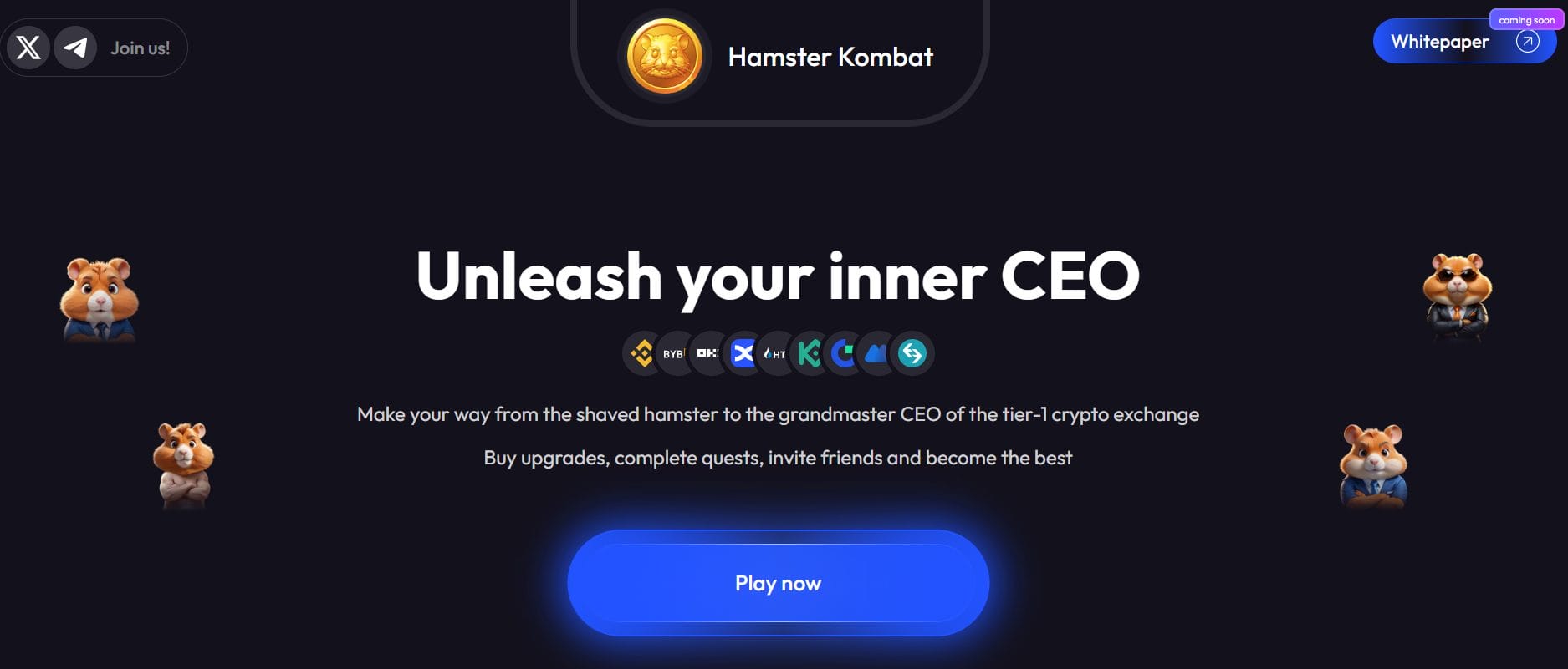 Hamster Kombat site