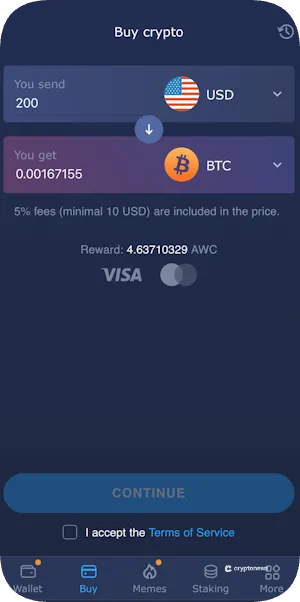 Depositing Crypto to Atomic Wallet