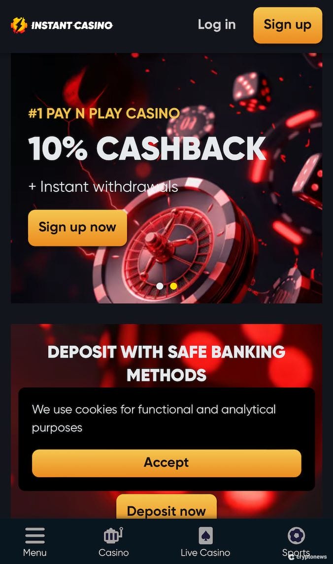 instant casino