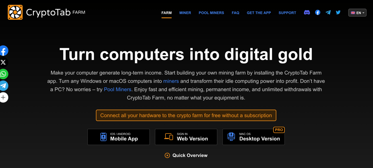 CryptoTab Farm
