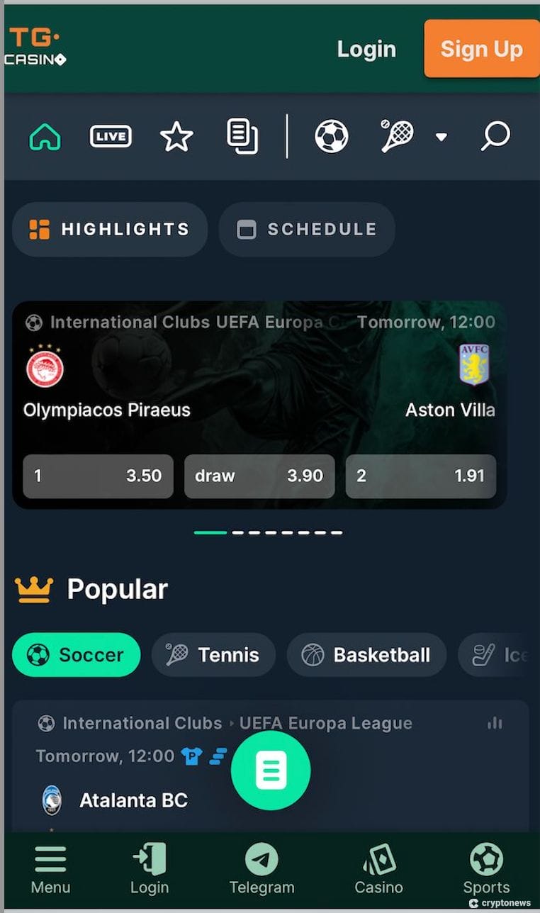 tg casino sportsbook