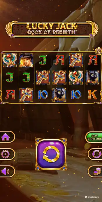 lucky jack mobile screenshot