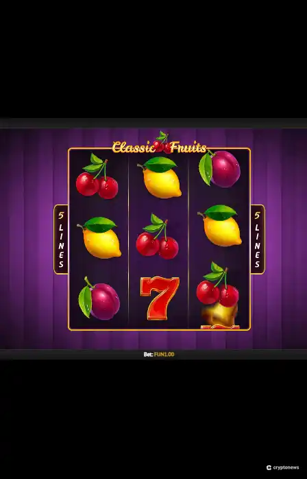 classic fruits mobile screenshot