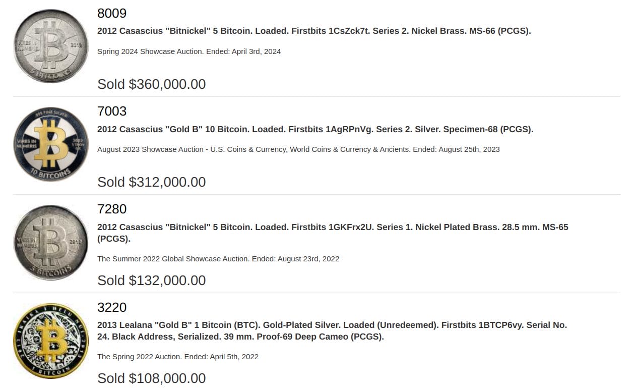 stacks bowers physical bitcoin auction archive