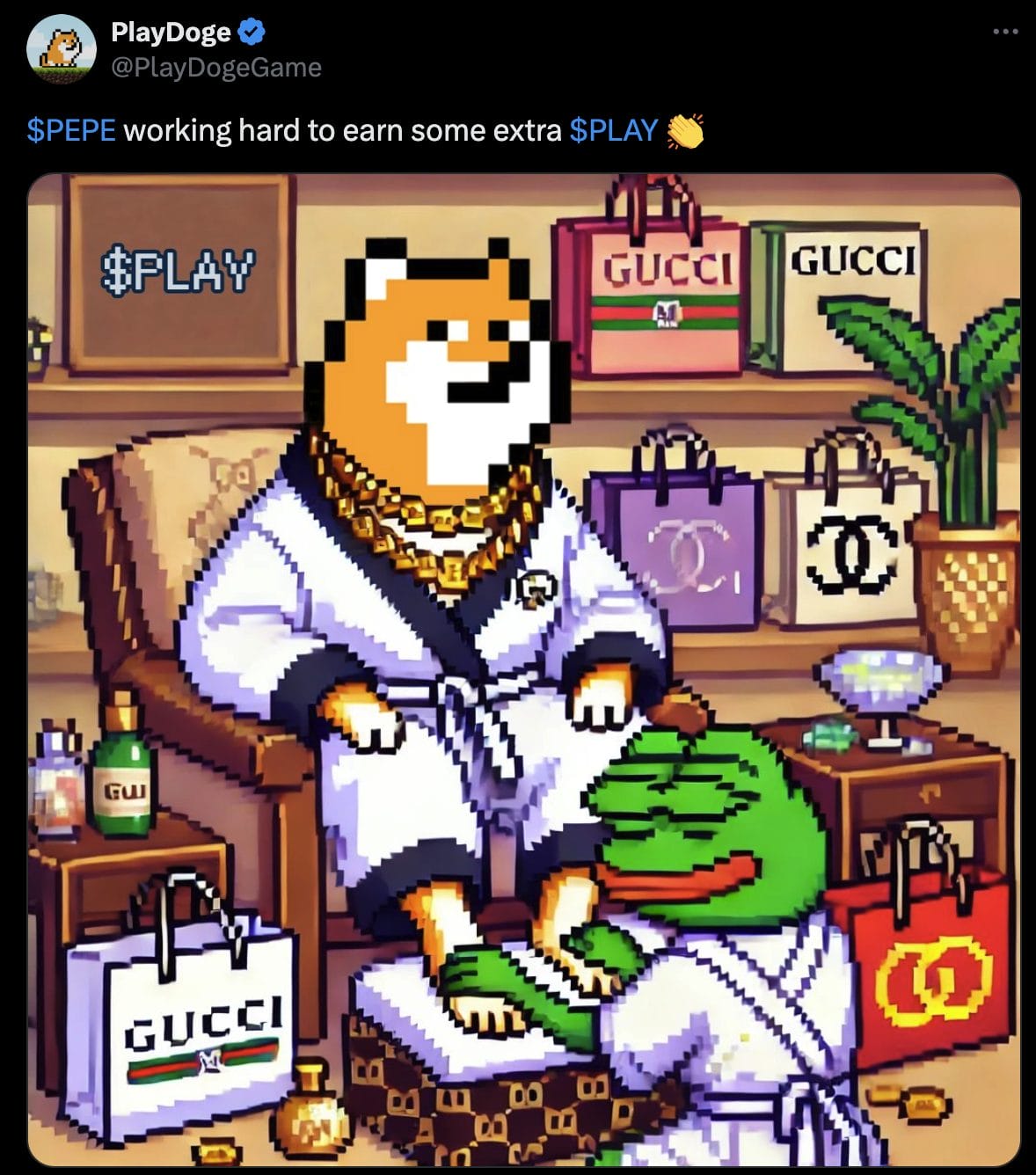 البيانات الاقتصادية لمشروع PlayDoge