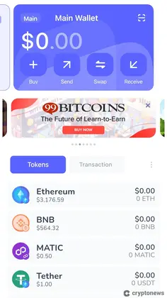 Best Wallet interface on mobile