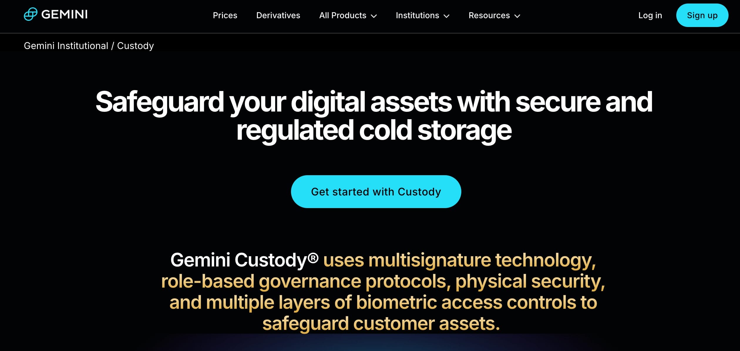 Gemini Custodian