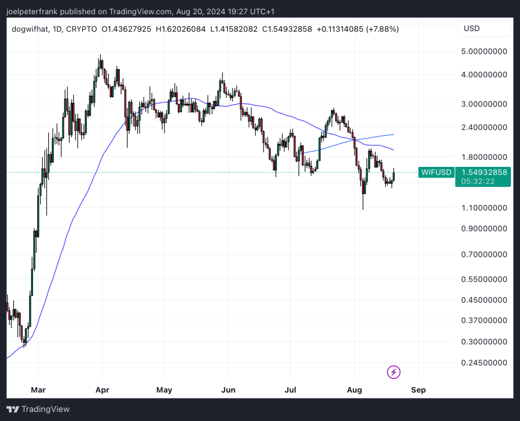 Top Crypto Performers Today - Brett, BitTorrent, dogwifhat 