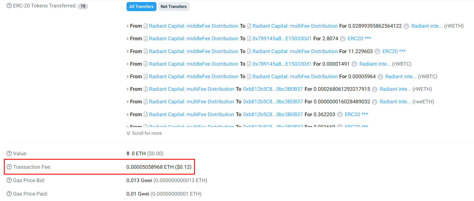 arbiscan transaction detail