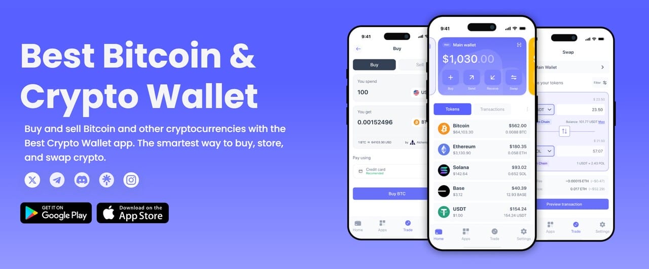 Best Wallet mobile app