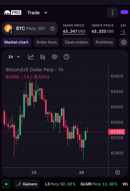 Kraken Pro app