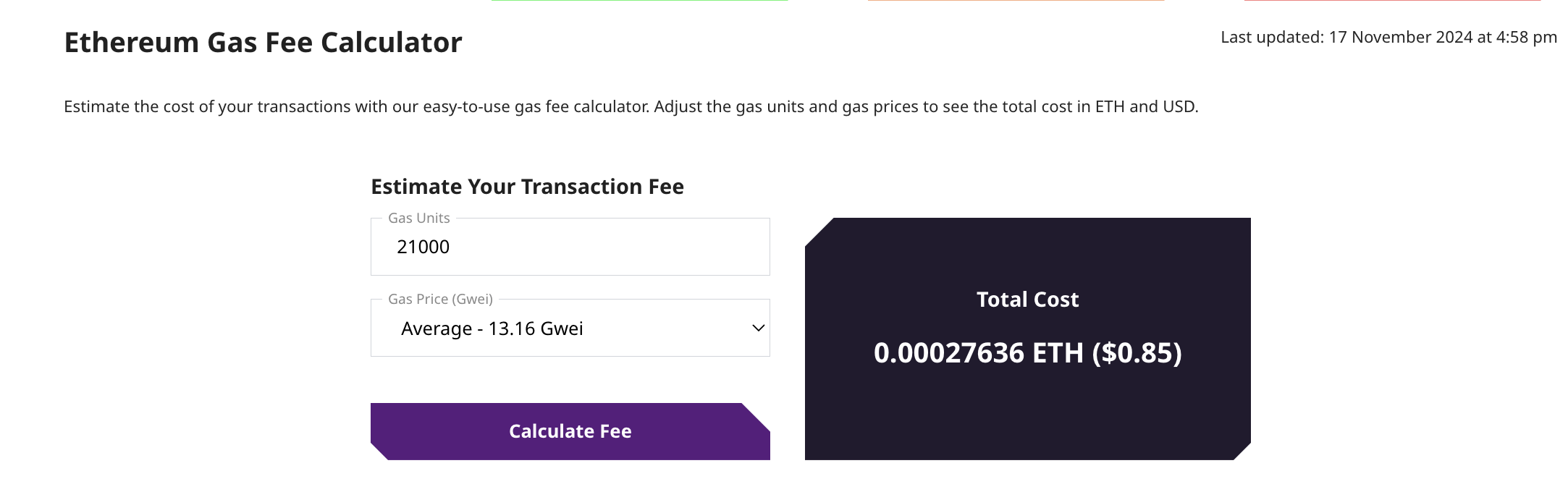 ethereum gas fees