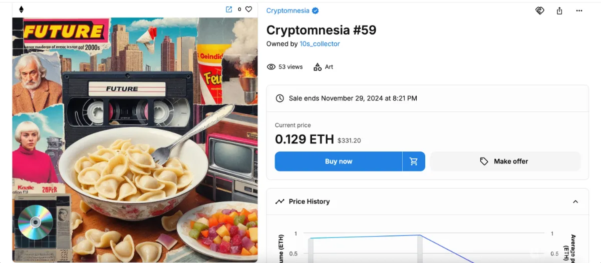 OpenSea Screenshot