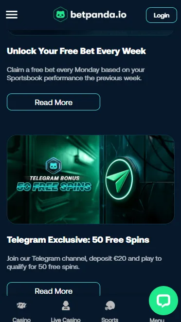 betpanda crypto faucets and promotions