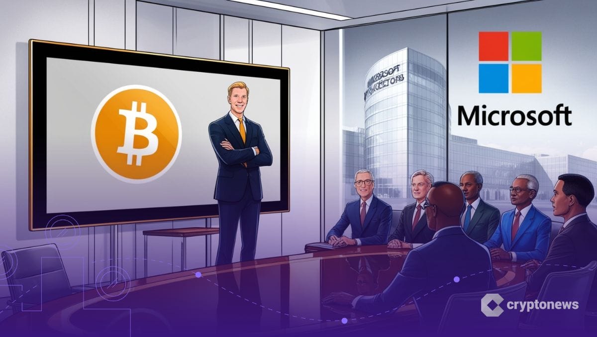 Michael Saylor Claims Microsoft Market Cap Could See a $5 Trillion Boost with Full Bitcoin Adoption