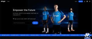 BingX Crypto Exchange Homepage