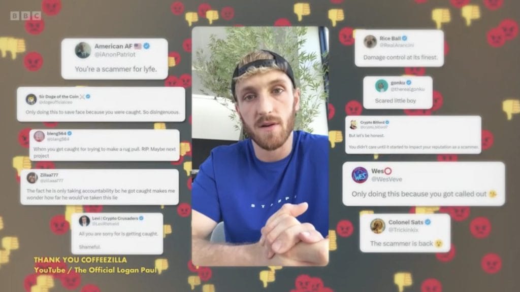 Logan Paul -dokumentin kuvaa.