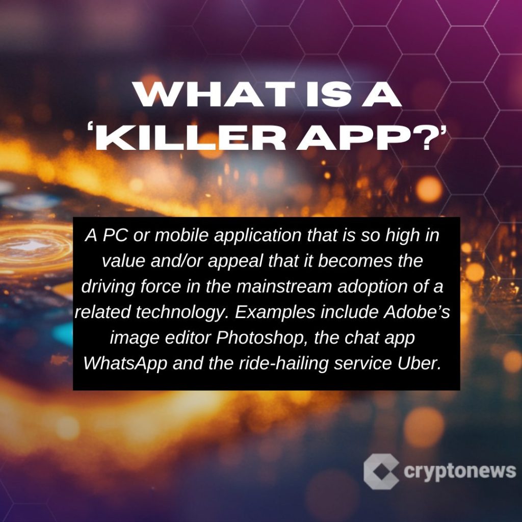 What Is a Killer App - Cryptonews.coom
