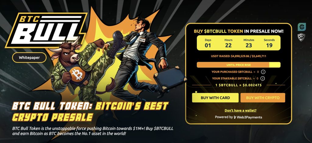 btc bull token ön satışı.