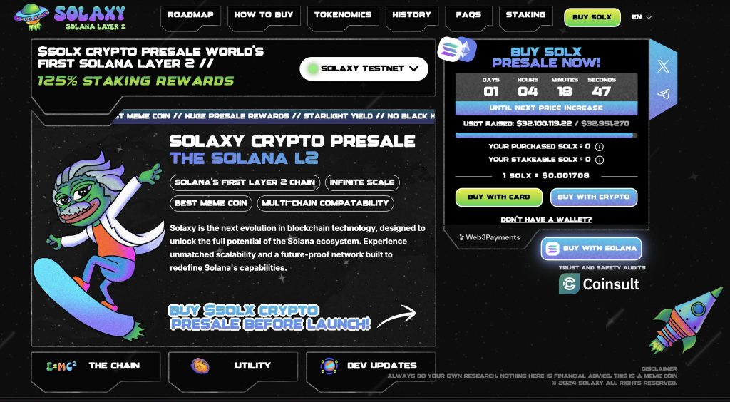 solaxy crypto presale