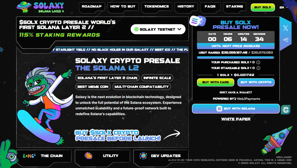 واجهة اكتتاب SOLX تعرض أبرز بياناته