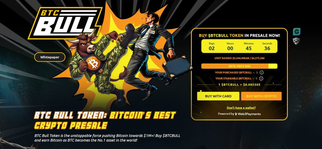 واجهة اكتتاب BTCBULL وأبرز بياناته