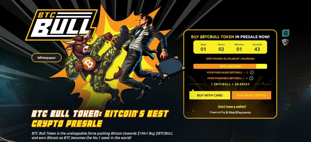 واجهة اكتتاب BTCBULL تعرض أبرز بياناته