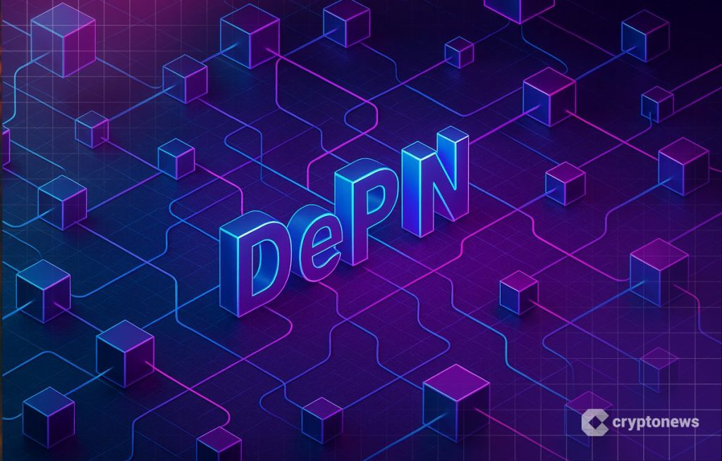 Centralized AI Crash by 2030 Could Send Crypto Reeling | Interview DePin teksti piirilevyllä