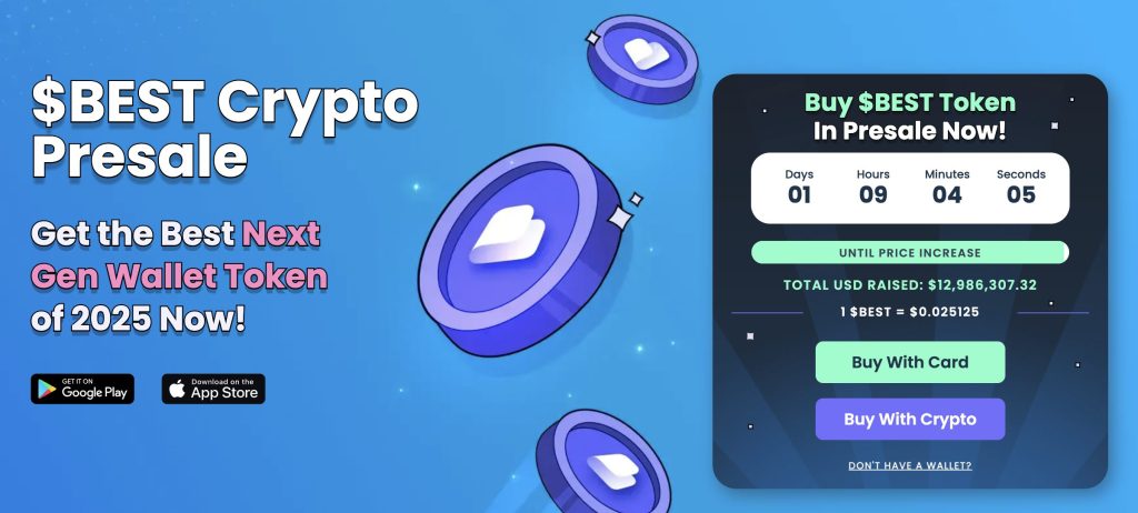 واجهة اكتتاب Best Wallet وأبرز بياناته