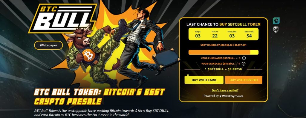 The welcome page for the Bitcoin Paul subscription site