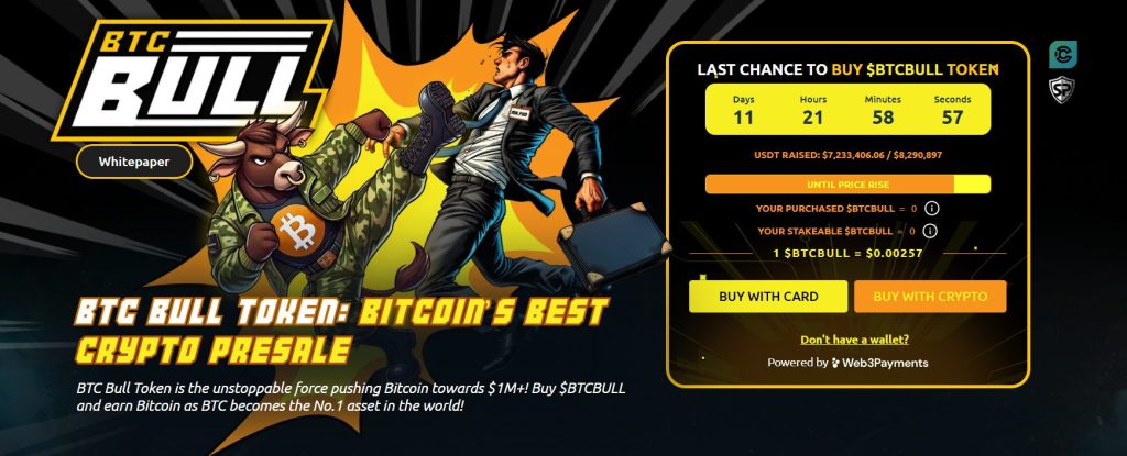 Bitcoin Bull subscription interface (BTC Bull)