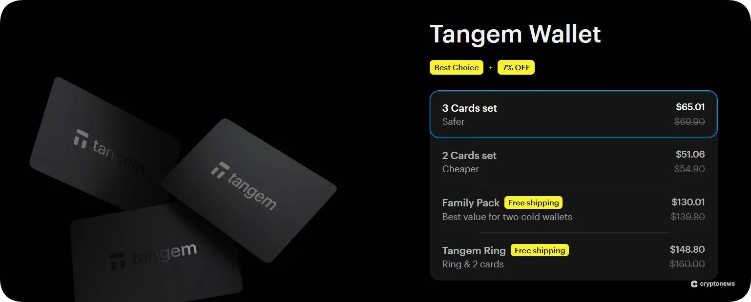tangem hardware wallet